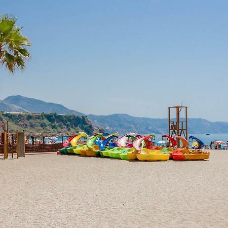 Burriana Playa Ibnsadi Nerja Lejlighed Eksteriør billede