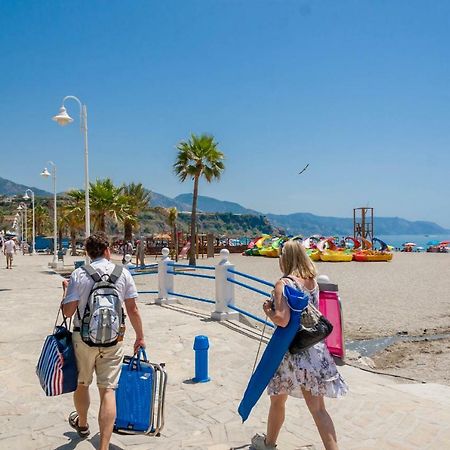 Burriana Playa Ibnsadi Nerja Lejlighed Eksteriør billede