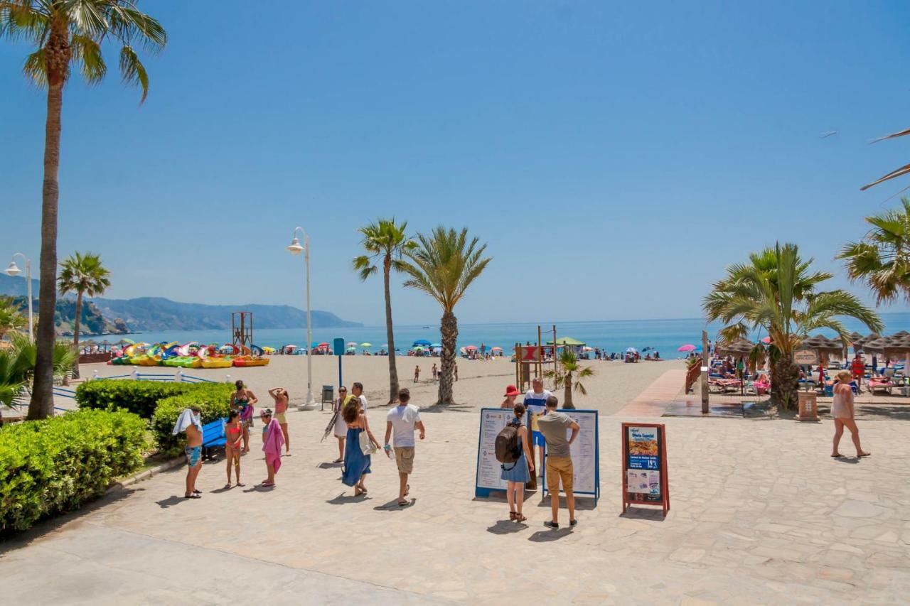 Burriana Playa Ibnsadi Nerja Lejlighed Eksteriør billede